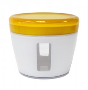 Omada Yellow Oblo’ Jar, 17-Ounce