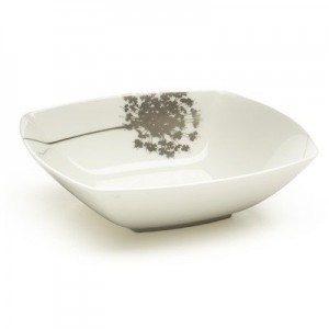 Mikasa Floral Silhouette Coupe Soup Bowl