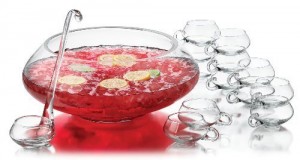 Punch Bowl Set Libbey